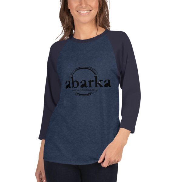 Camiseta con manga raglán tres cuartos para Mujer - ABARKA