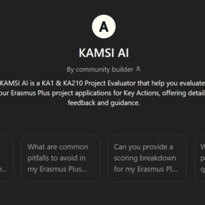 KAMSI AI - Inteligencia Estratégica para Proyectos Erasmus+