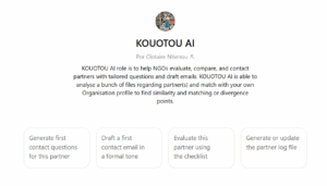 KOUOTOU AI - Asistente para la Evaluación de Socios