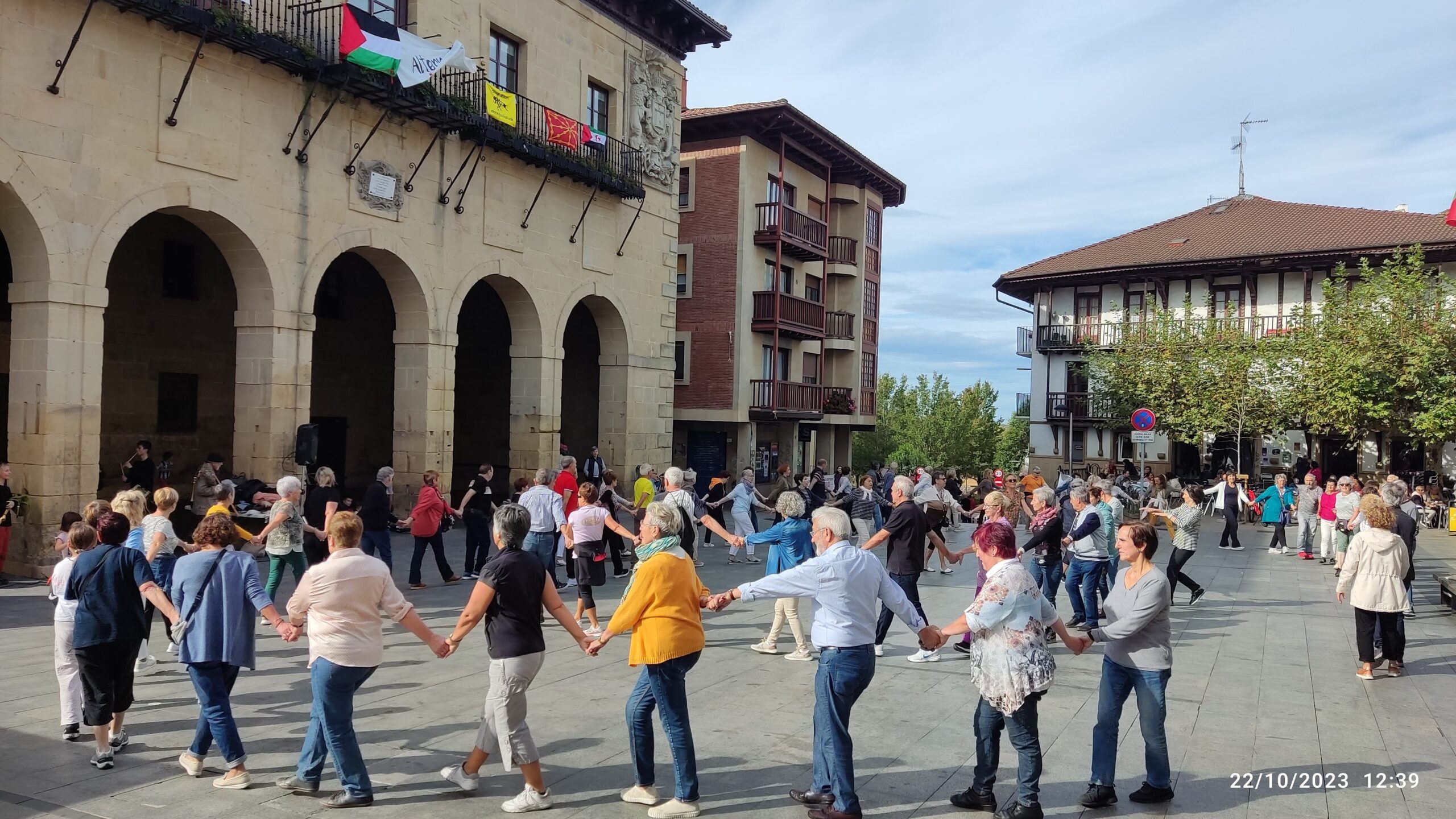 Sesión de baile en Oiartzun (oct 2023)