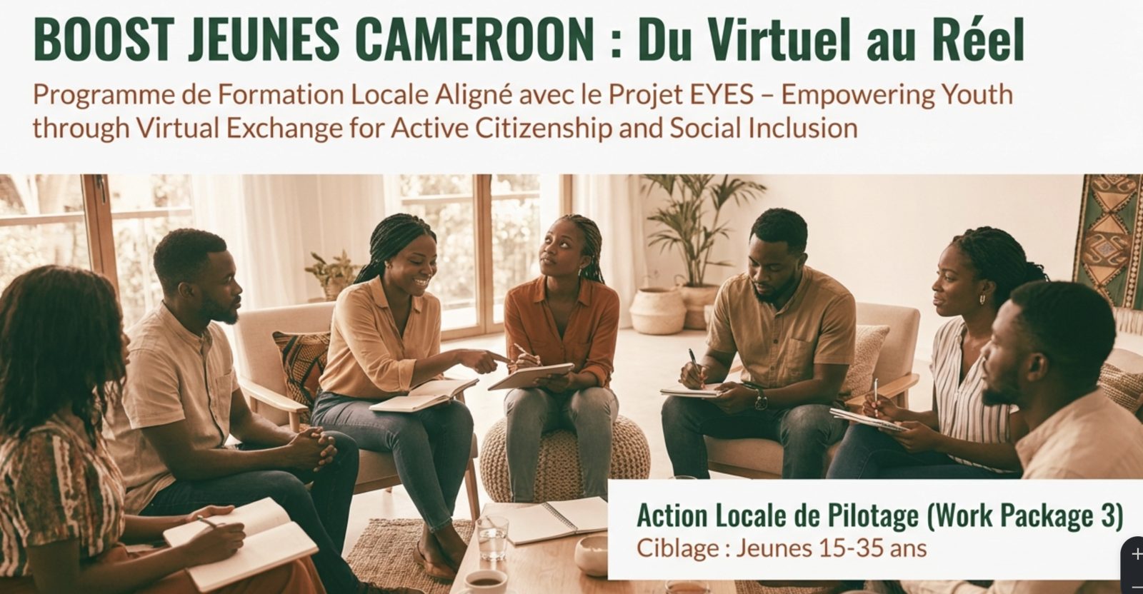 Boost Jeune: un programa de ocho sesiones para el empleo y el emprendimiento en Camerún – ABARKA ONGD