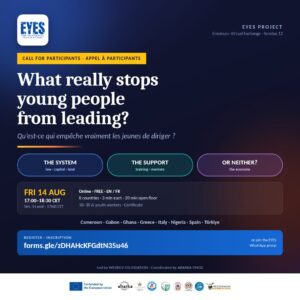 Nuevo debate en línea de EYES el 14 de agosto de 2026 sobre economía social y solidaria para jóvenes – ABARKA ONGD