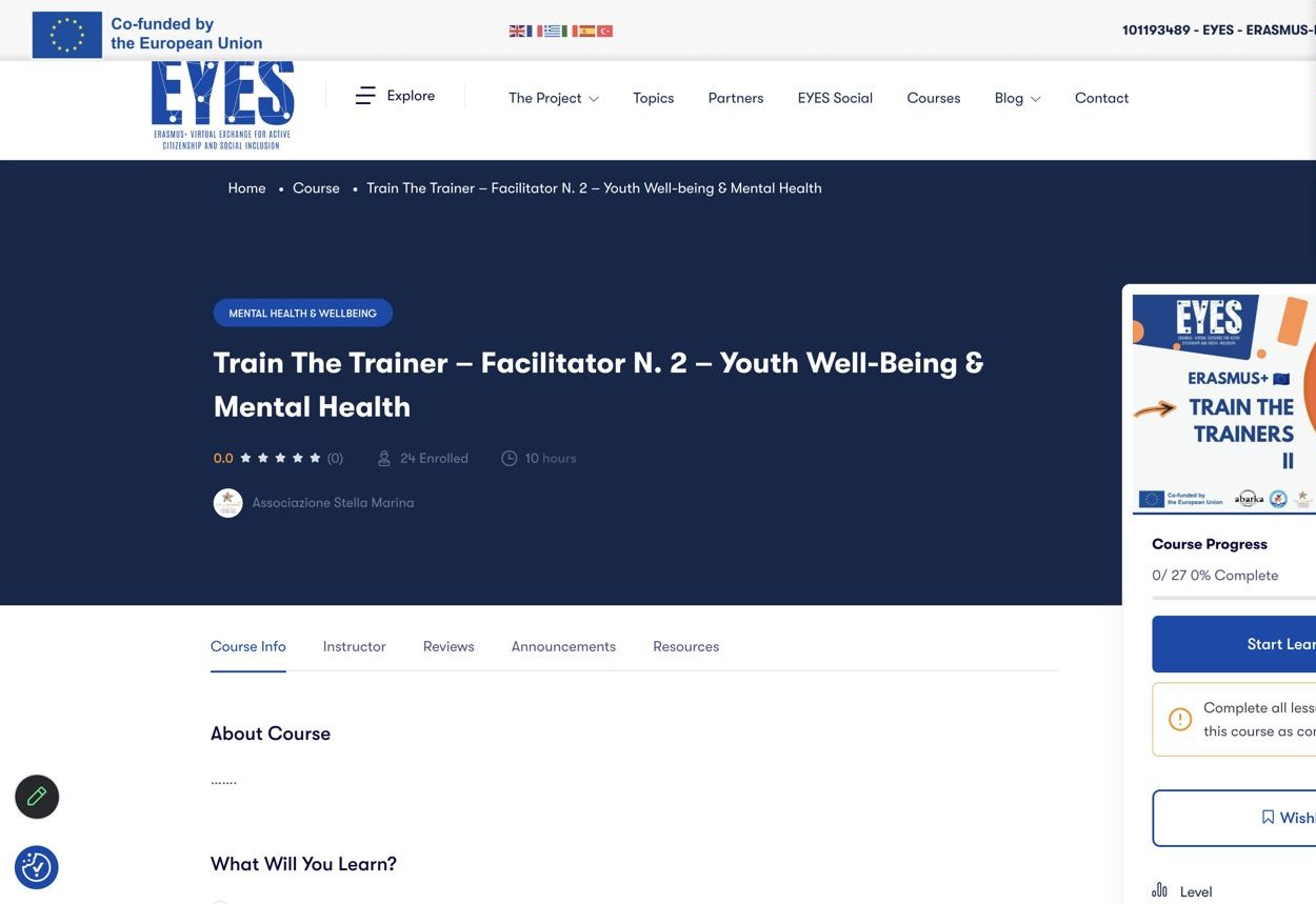 TTF2: ABARKA y Karaman Youth Club presentan al experto en bienestar y salud mental – ABARKA ONGD