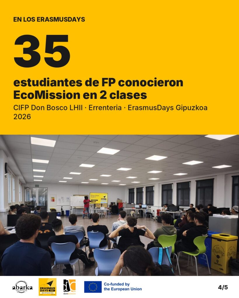 Carrusel ErasmusDays Gipuzkoa 2026 · ABARKA ONGD y CIFP Don Bosco LHII