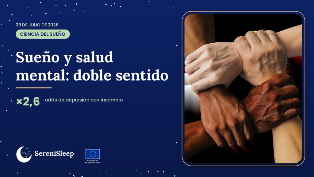 Sueño y salud mental: doble sentido – SereniSleep, proyecto Erasmus+ de educación de personas adultas